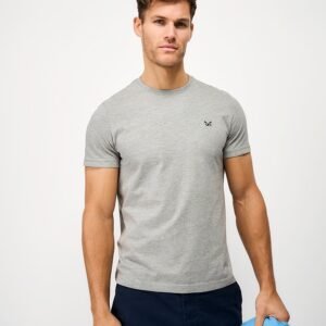 Crew Classic T-Shirt in Gray Marl