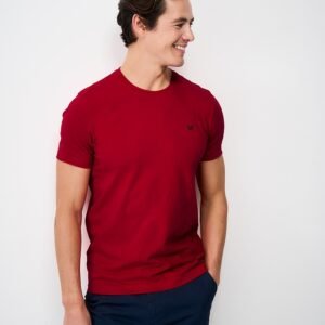 Crew Classic Tee in Cherry Red