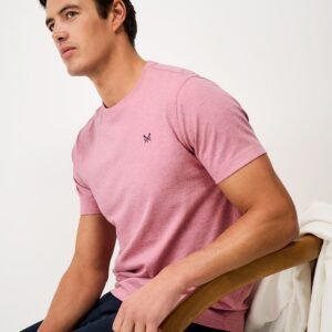 Crew Classic Cotton T-Shirt in Pink
