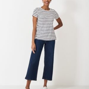 Breton T-Shirt in White & Navy